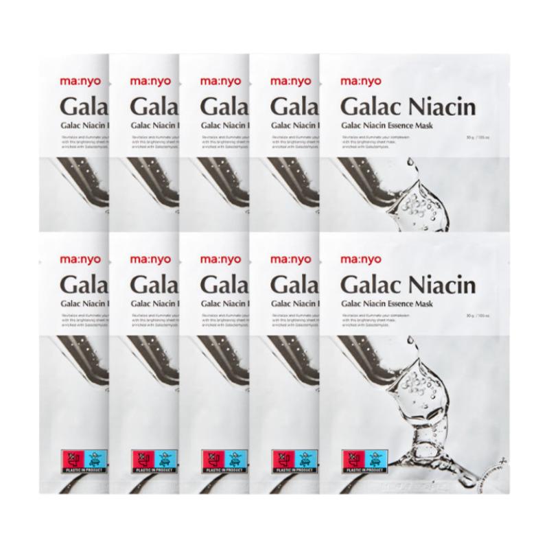 мама:nyo Галак Ниацин Эссенция Маска-Пак (10 листов)