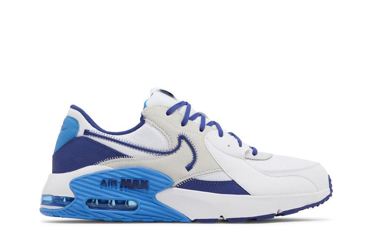 Heren Sneakers Nike Air Max Excee 'Wit Diep Koninklijk Blauw'