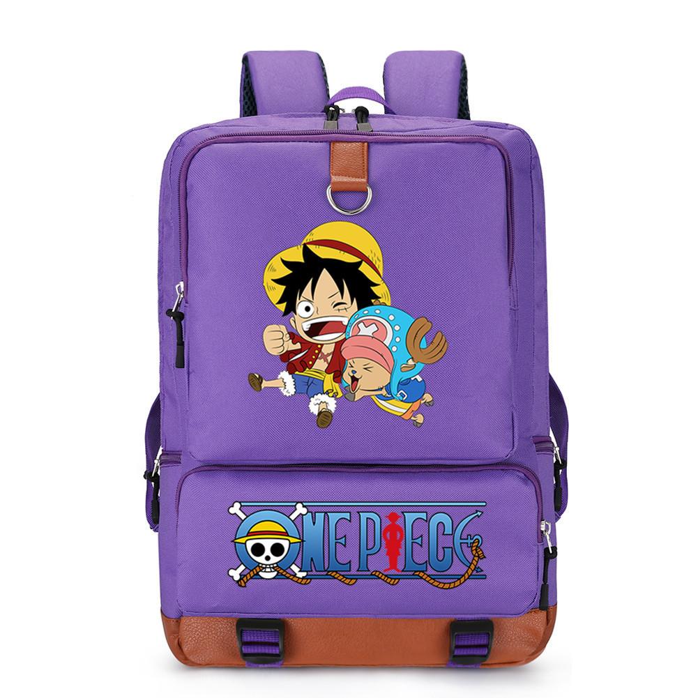 Popular Animation Peripheral Backpack Computer Bag Junior High School Students Personality Large Capacity Schoolbag