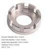 Bicycle Spoke Nipple Wrench 8 Way Groove Bike Wheel Rim Adjuster Spanner Key Bike Tools Cycling Multitool Repair Service Tool