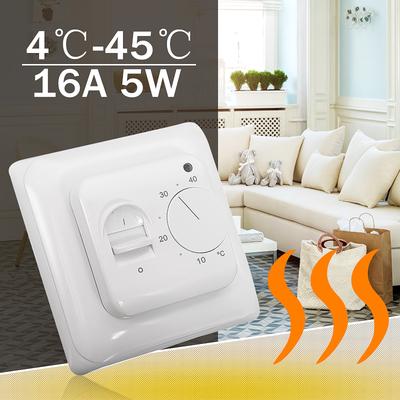 230V 3M ręczny termostat regulator temperatury oszczędzaj energię ogrzewanie podłogowe elektryczny ciepły termostat pokojowy regulator ocieplenie pokoju zima