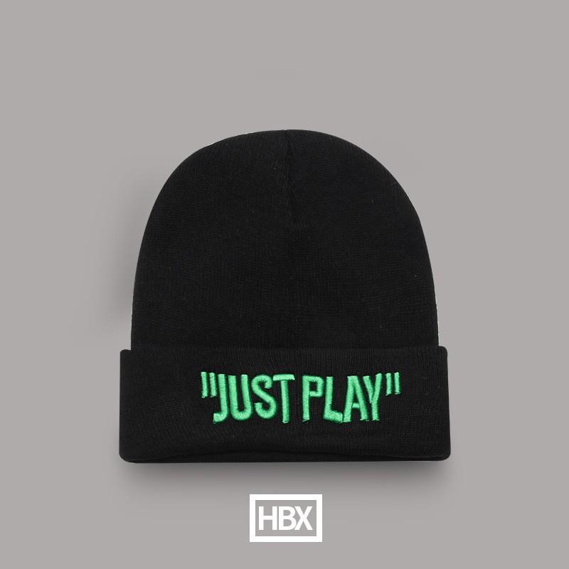 Star hat winter men's wool hat autumn and winter versatile pullover knitted hat warm pile cold hat women