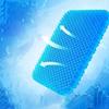 Summer Car Seat Cushion Breathable Honeycomb Gel Pad Decompression for Back Tailbone Pain Office Wheelchair Use