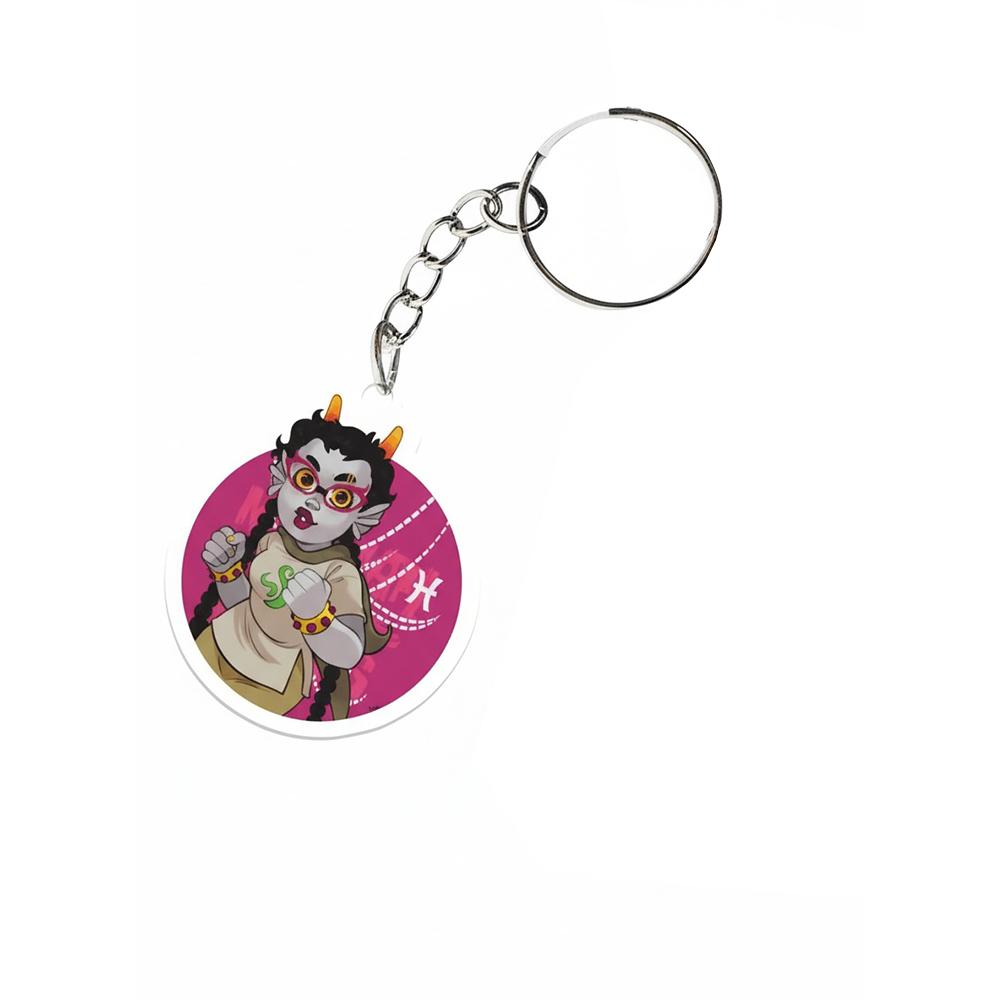 Game Acrylic Keychain Karkat Vantas Damara Megido Tavros Nitram Aradia Megido Backpack Accessories Valentine's Day Festival Gift