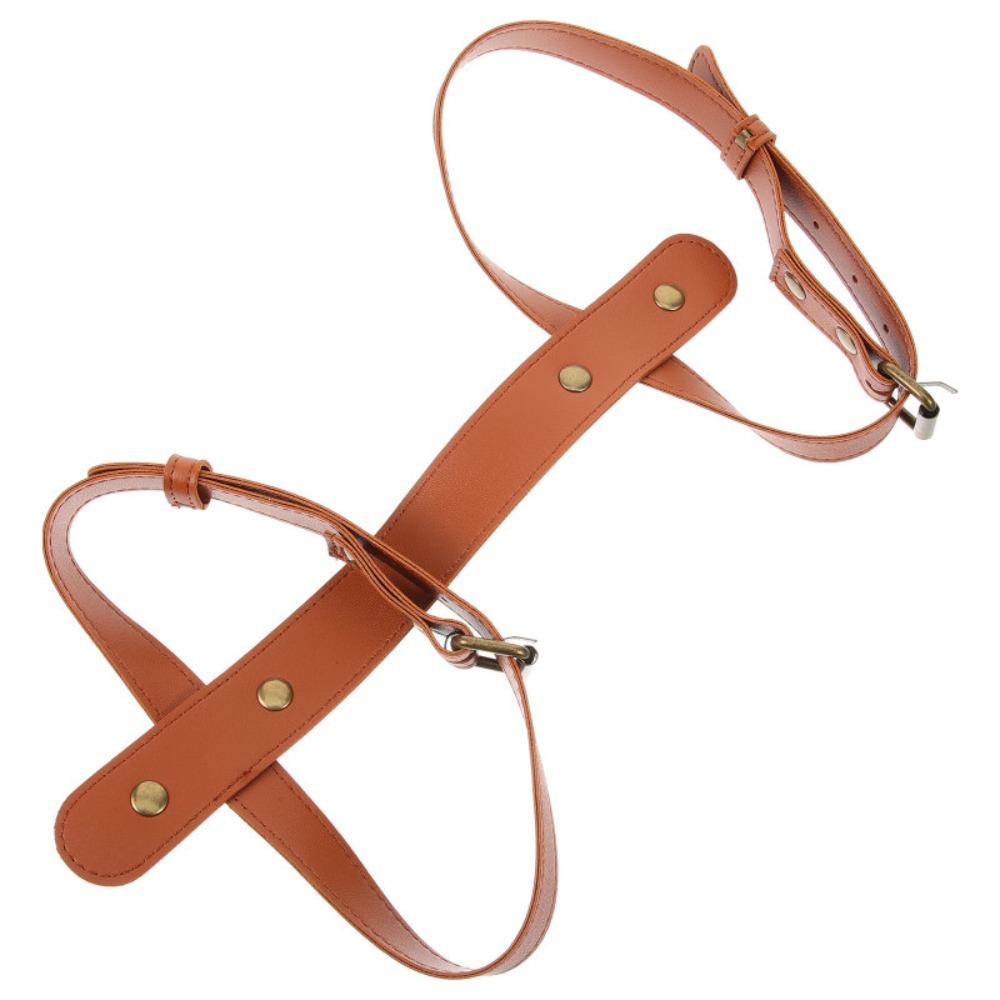 PU Picnic Mat Binding Strap H-shaped Blanket Straps Picnic Blanket Strap Camping