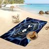 Asciugamano da Spiaggia Stampato Tottenham Hotspur Asciugamano Morbido ad Asciugatura Rapida Coperta da Spiaggia Rettangolare Grande Portatile per Viaggi Piscina