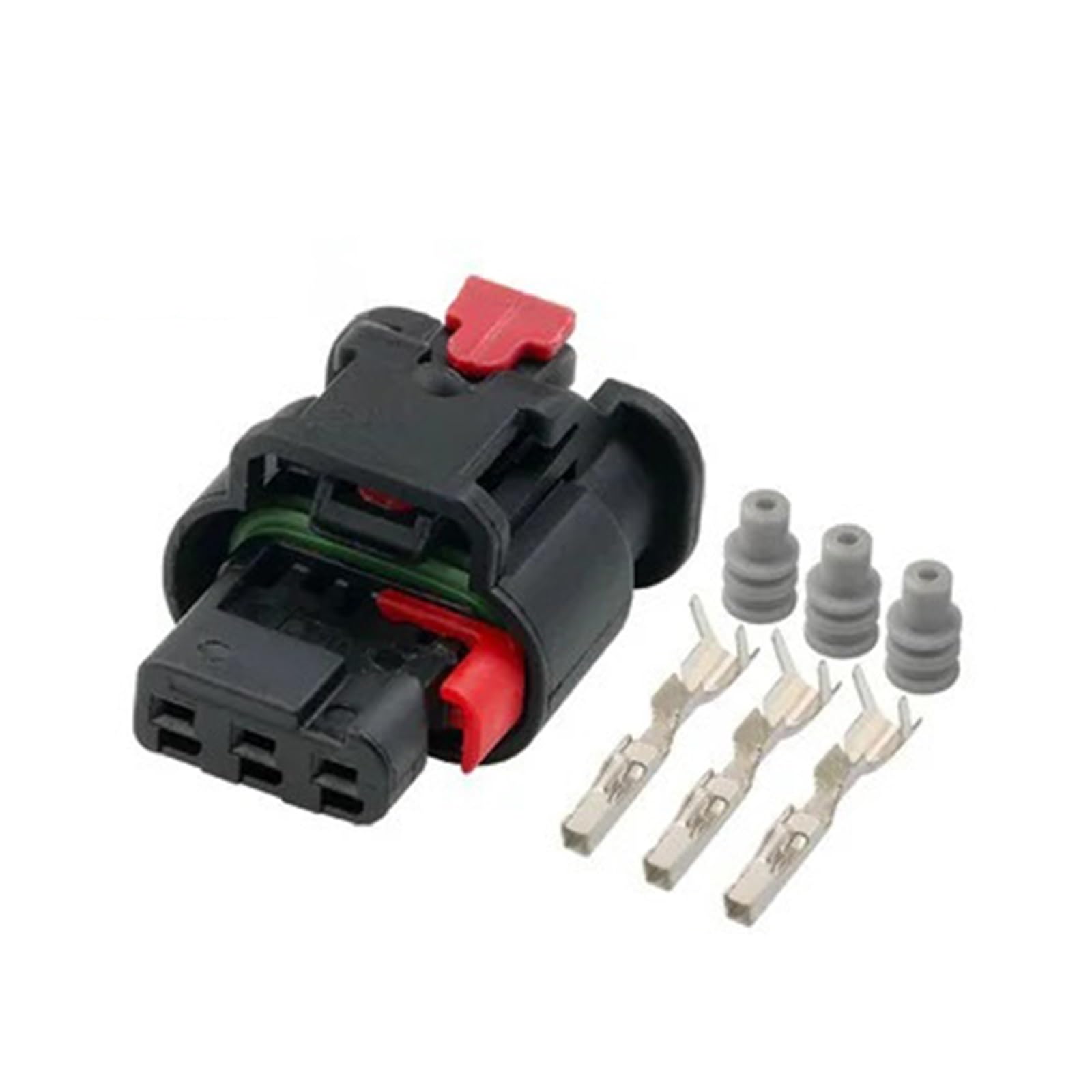 RESXV 1488991-5 1488991-5 Auto 3 Pin Plug Wiring Sealed Plug 1488991 Electrical Connector with Terminal (Wire with 20cm)