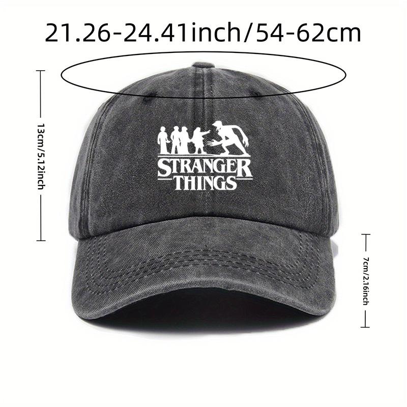 Versatile Old Washed Baseball Hat Cowboy Peaked Cap Street Fashion Hat for Women