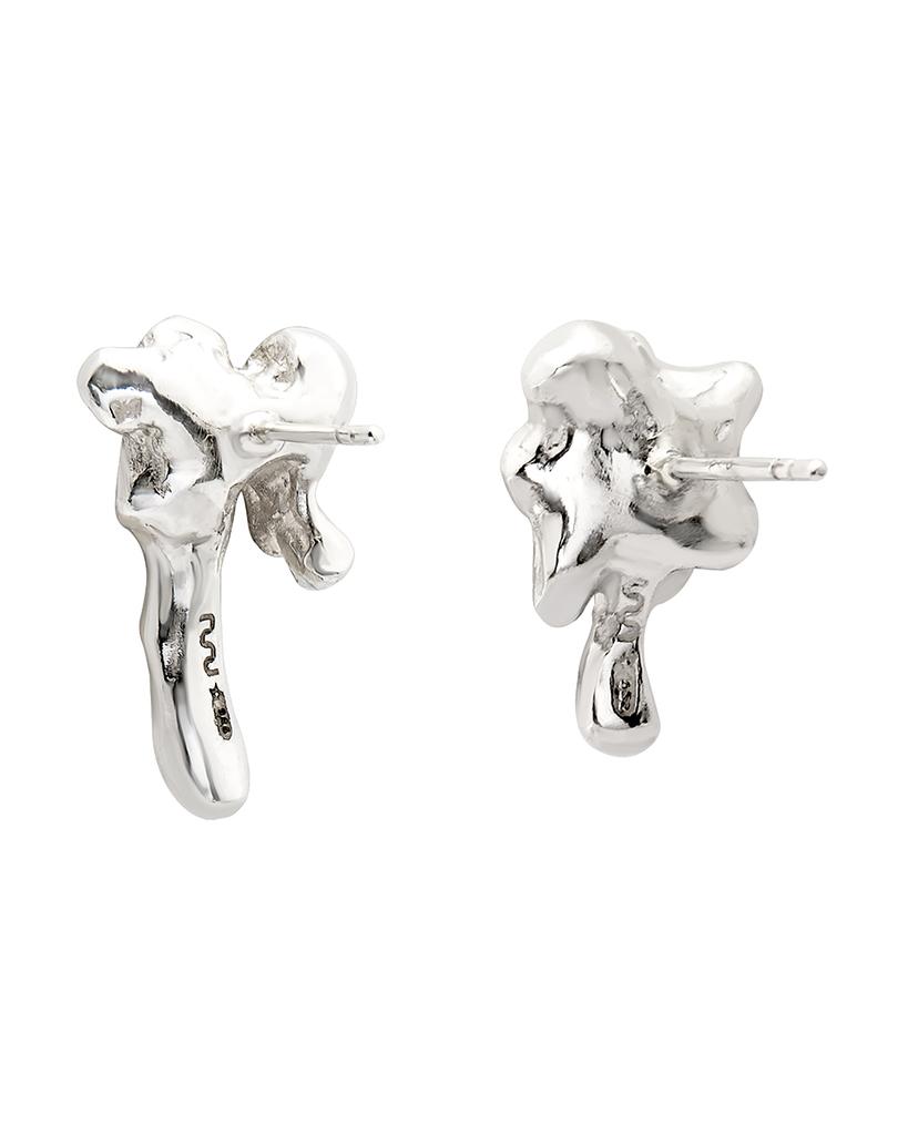 Ruru Simple Melting Earring Silver925