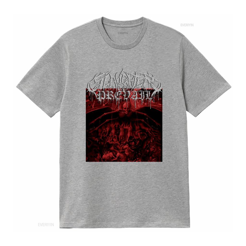 Slaughter to Prevail Heavy Metal Band Inspired T shirt Kostolom Skeleton for Rock Fans vintage Washed designer clothes Stylish