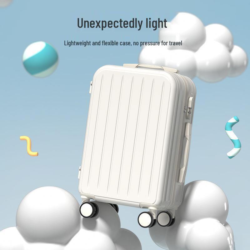 Stylish Lightweight Durable Suitcase with Combination Lock for Women, Men, and Students