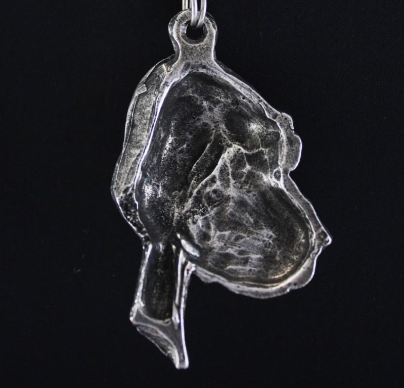 Bloodhound, St. Hubert Hound, Sleuth-hound – Necklace with dog, silver-plated pendant for dog fan | Art-Dog
