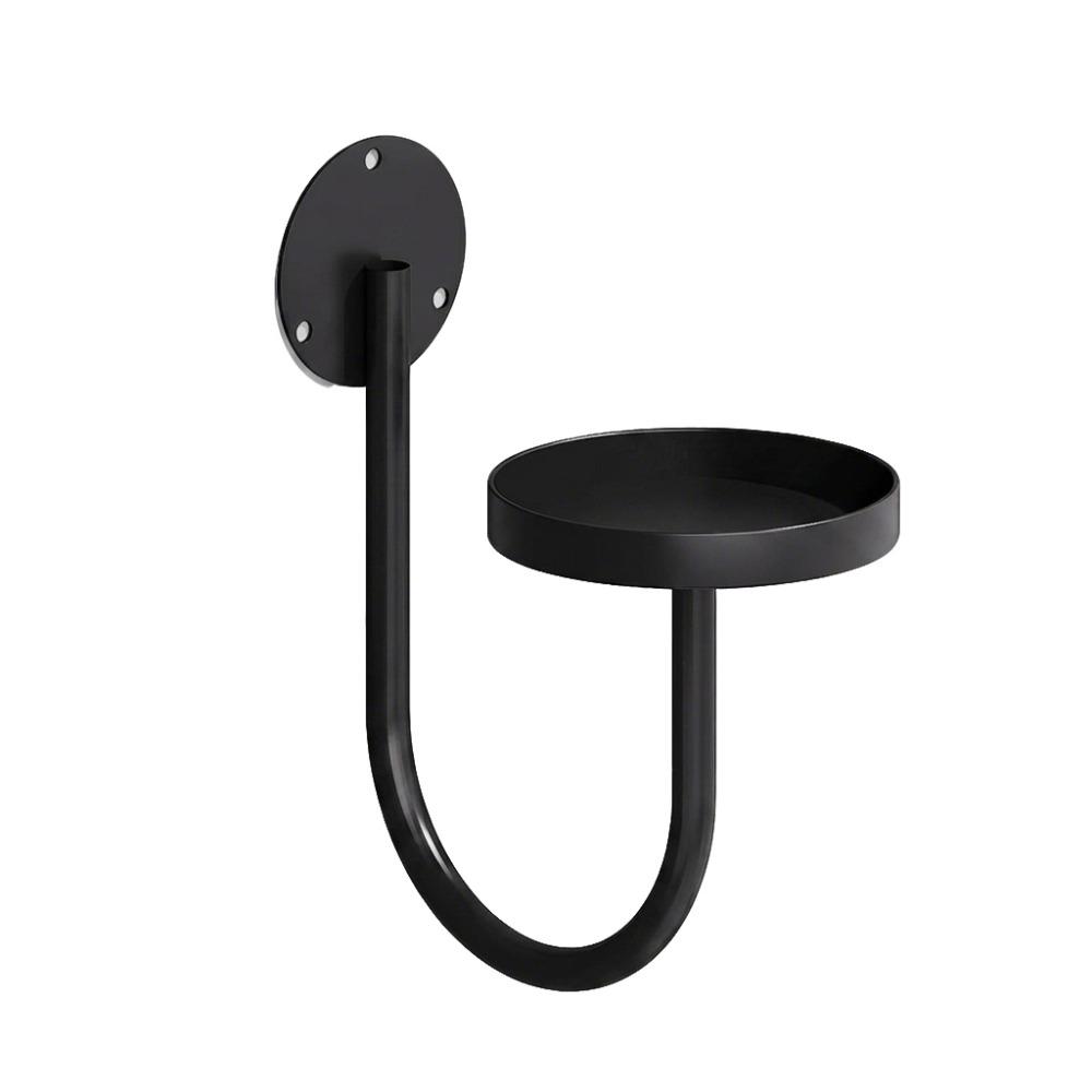 

Металлический Настенный Стенд-Дисплей для Цветов U-образной Формы Подставки для Растений Подвесы для Растений Внутреннее Наружное Использование 1pc