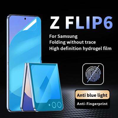 Anti Blue Ray Soft Hydrogel Film Screen Protector For Samsung Galaxy Z Flip Z Flip3 Z Flip4 Z Flip5 Z Flip6