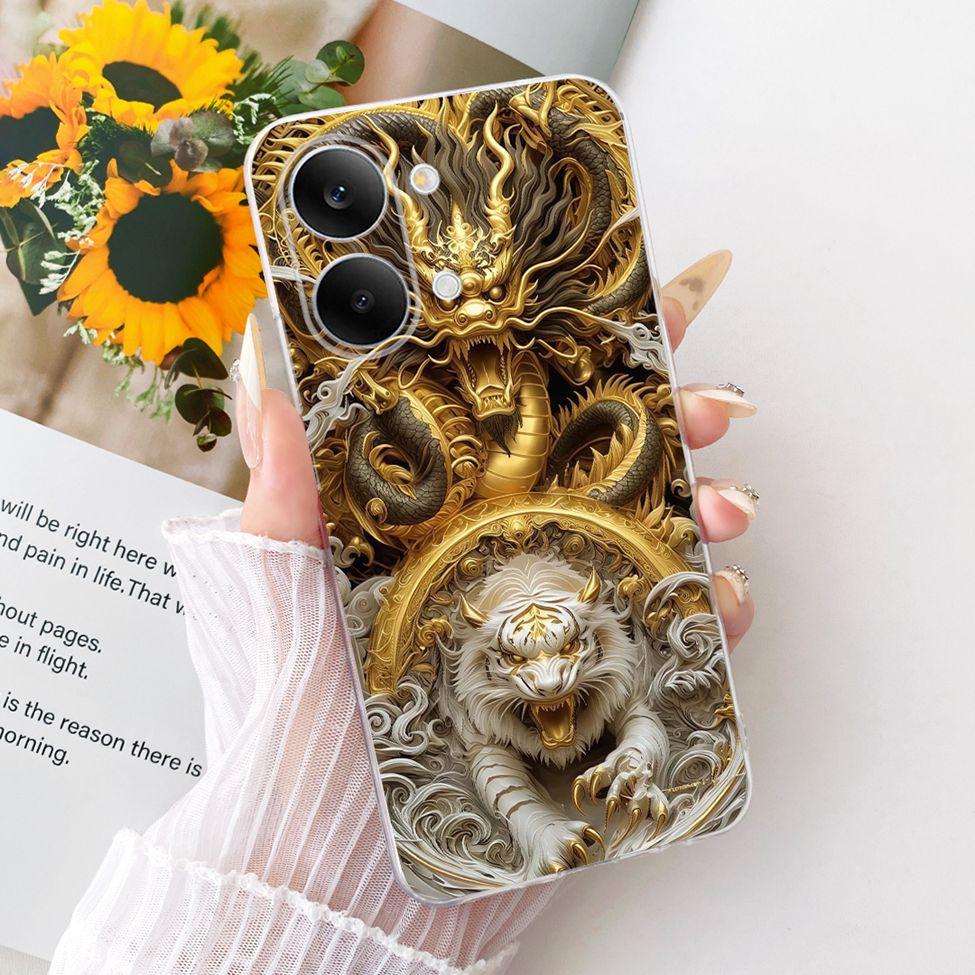 Case For Xiaomi Poco X8 Pro Max Cover Transparent Fashion Butterfly Cute Cat Cool Painted Soft Phone Casing 2602BPC18G