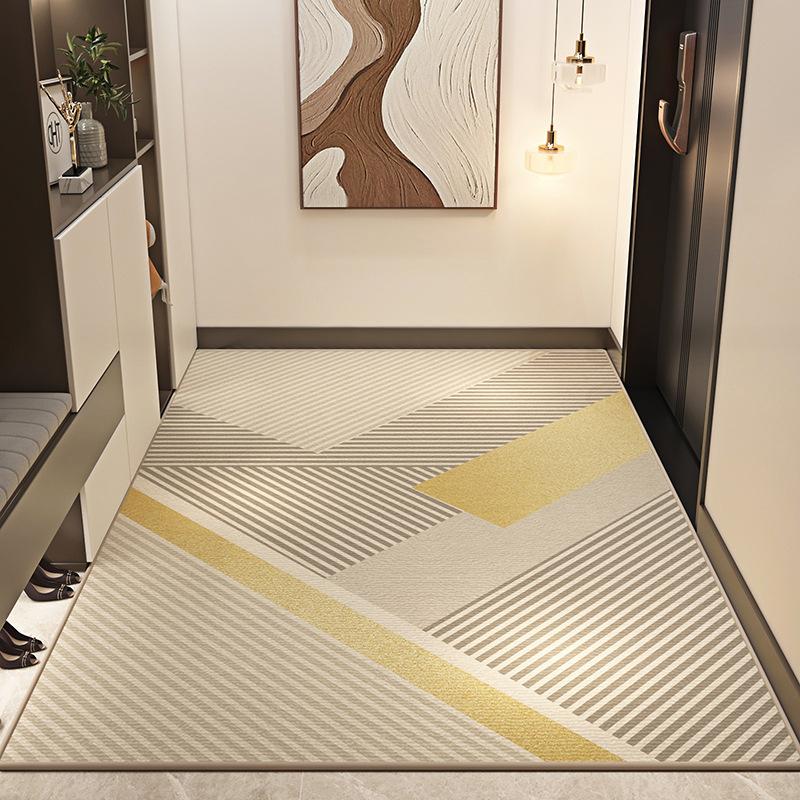 Household Entrance Mat Entrance Door Foyer Foot Mat Living Room Foot Mat Dirt Resistant Carpet