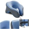 U-Shaped Neck Pillow Ergonomic Memory Foam Pillow Neck Cushion with 360 Degree Support for Travel Office Car Sleeping