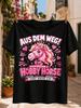 Make Way I Am A Hobby Horse Gerunisex With Pink Crowned Horse Bow Hearts Stars And Sparkly Club Unisex  Unisex All Tshirt