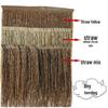 Waterproof Fire-Retardant Artificial Thatch Roof for Outdoor Scenic Decor