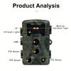 2026 Hunting Trail Camera 36MP 1080P Night Vision Wildlife Camera With Motion Activated Outdoor Trail Cam Trigger Wildlife Scouting