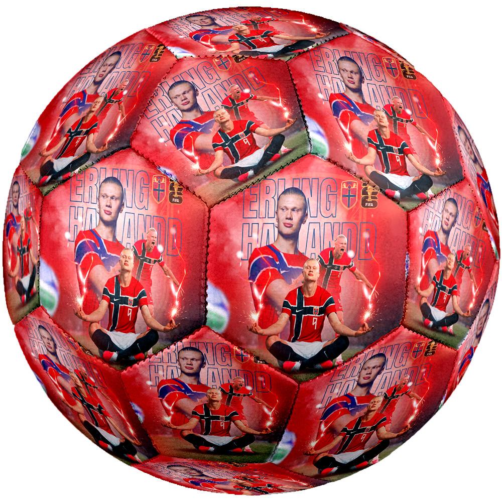 Haaland Soccer Ball Size 5 Football Machine Sewn Indooroutdoor Universal Football For Football Accessories