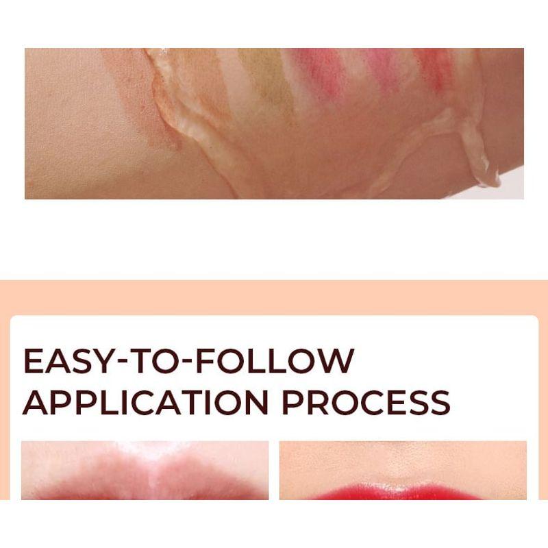 BEAUTY GLAZED - Langanhaltender matter Peel-Off-Lippenstift - 6 Farben