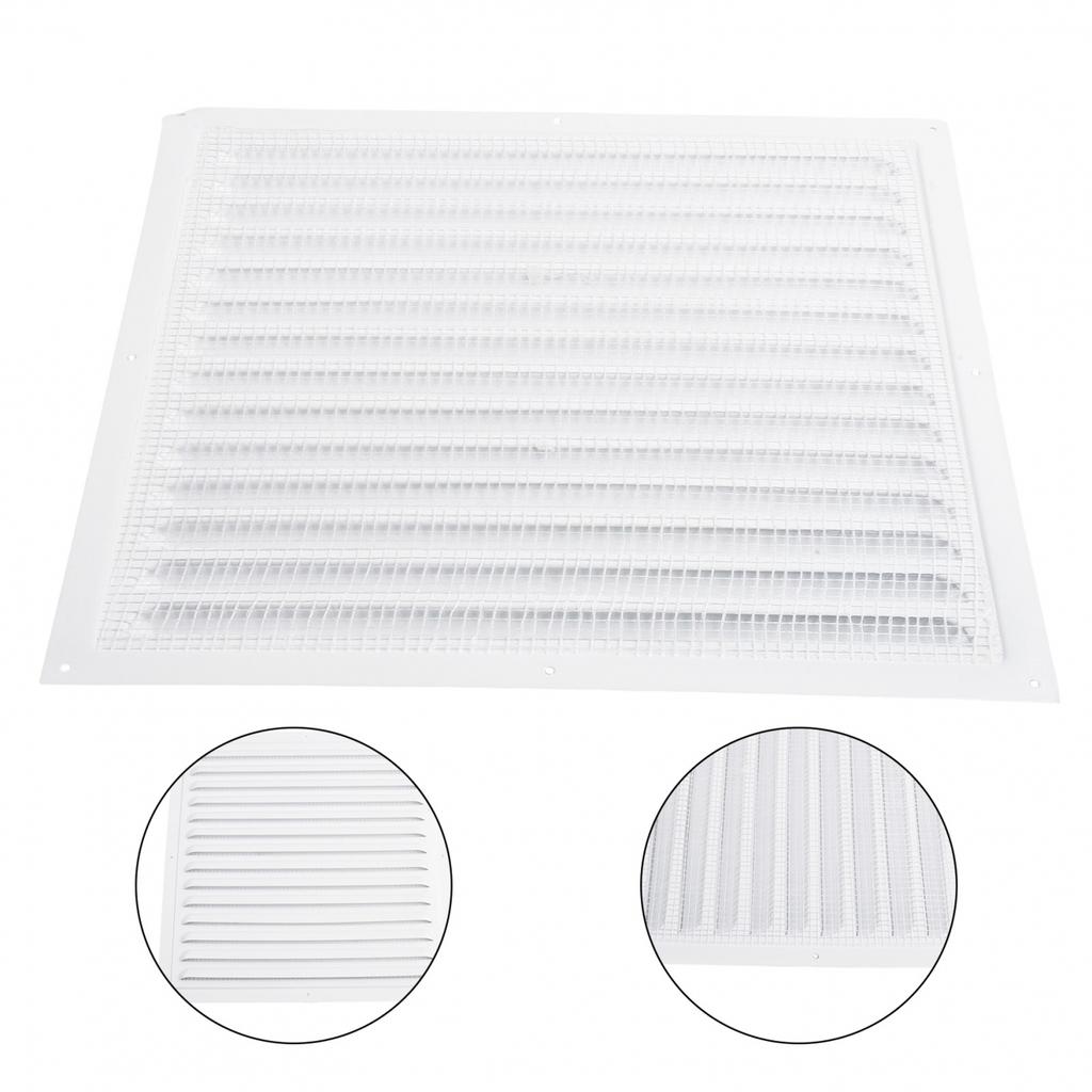 Air Vent Reliable Simple White Aluminum Convenient