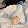 Flower Choker Necklace Soft Fabric Material Flower Choker Rose Ribbon Necklaces Cloth Accessories for Women Teen Girls