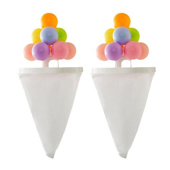 Yousheng 1/2/3Pcs Reusable Pet Hair Remover Floating Hair Filtering Mesh Removal Bag with 10 Colorful Balls Washer Machine Hair Catcher