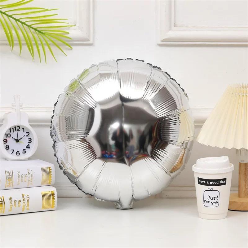 Thick 18-Inch Round-Shaped Balloons with Offset Printed Multi-Color Options for Wedding Birthday Decor Valentine's Day Decor