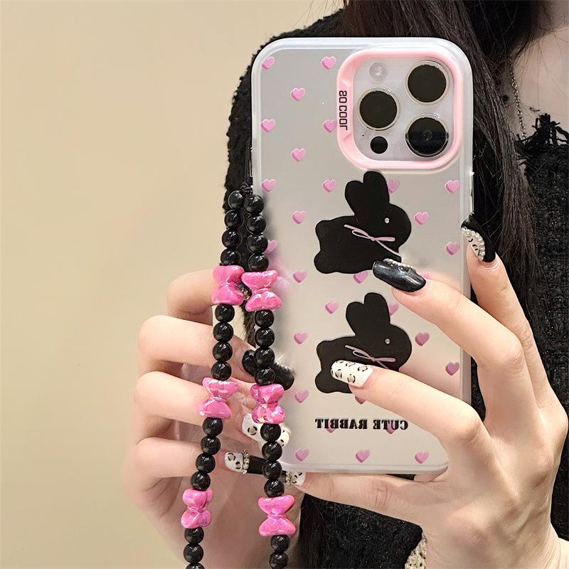 Zhitai Frosted Laser Case for iPhone 14/16 Pro & Huawei Mate 60P with Bracelet