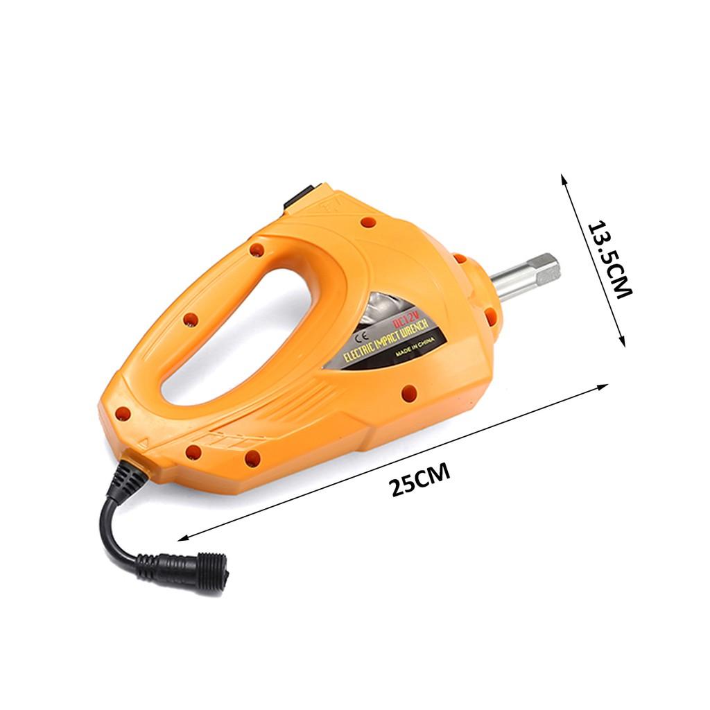 100W Electric Impact Wrench Kit Car Air Pneumatic Impact Wrench Tire Repair Tool 25x9x13.5cm