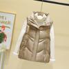 Loose Down Cotton Vest Women's Winter Short New Fashion Cotton Vest Jacket Autumn and Winter