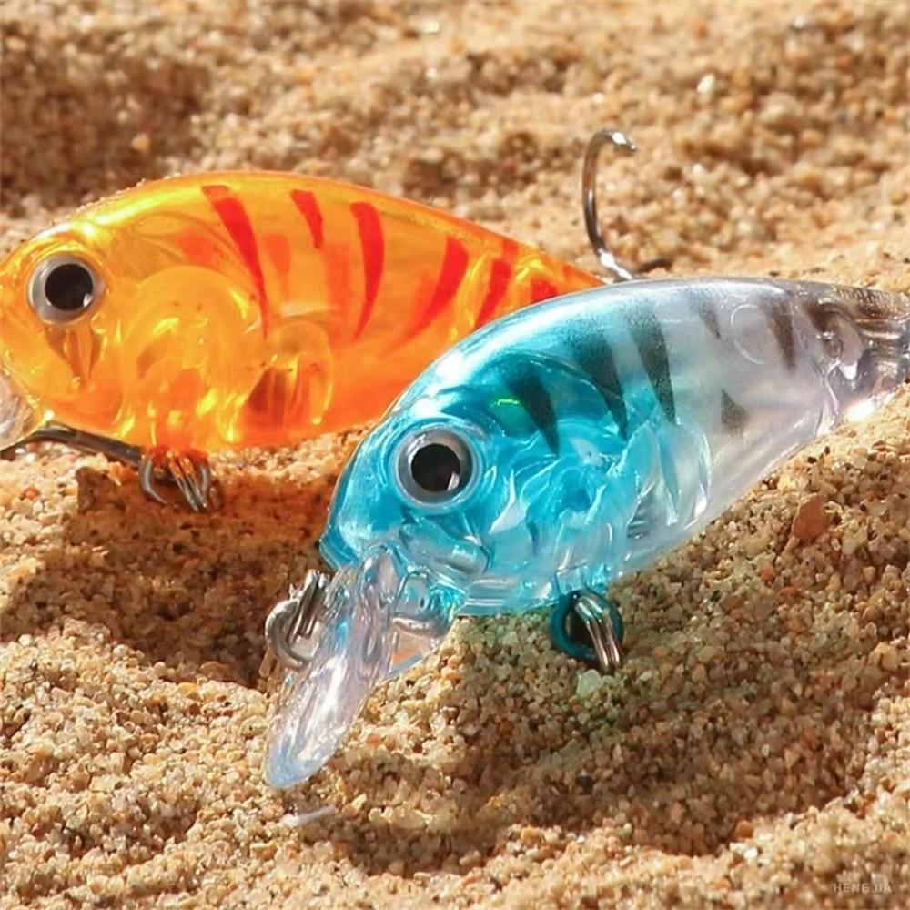 8Pcs/Box Micro Hard Bait Fishing Lure Floating Topwater Fishing Bait  Saltwater Fishing