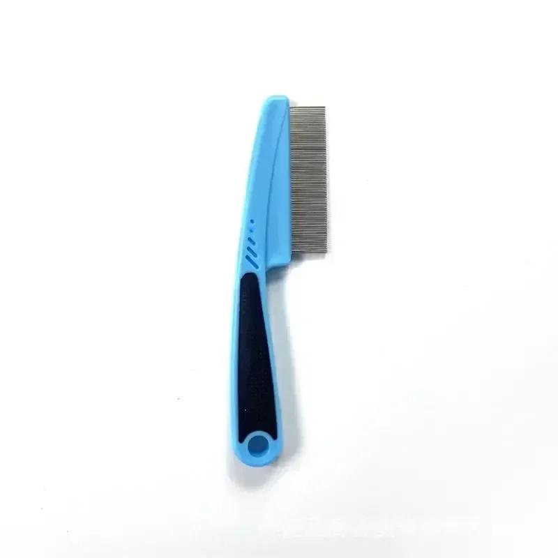 Seasonal Molting Pet Supplies Hair Removal Brush and Lice Brush Anti Insect Knot Stainless Steel Comb Dog and Cat Beauty Comb