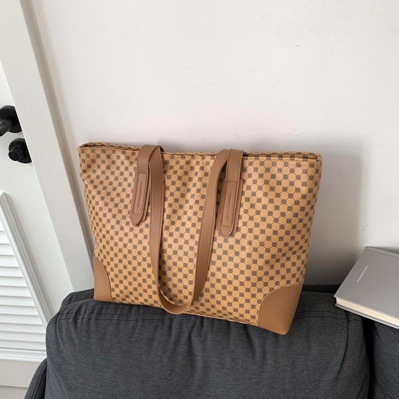 Tote Bag Women'S Bag, Premium Versatile Shoulder Bag, Niche Foreign Style Underarm Bag, Fashionable Large-Capacity Bag