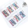 6PCS Acrylic Seasonal Color Selection Cards Color Analysis Cards  Clothing Matching Supplies