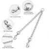 Stainless Steel 2 Way Dog Leash Wear Resistant Pet Training Lead Twin Lead for Two Dogs  Walking