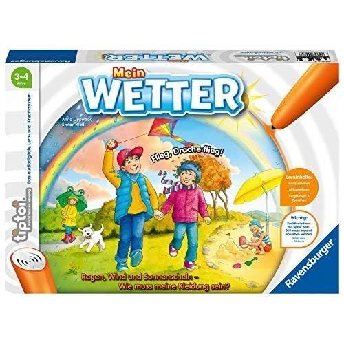 Puzzle Éducatif Ravensburger 74 Mon Wetter Multicolore Tiptoi 00074