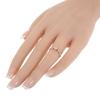 TIFFANY&Co.  #8(JP Size) Ring K18 Pink Gold/Pt950Platinum Women