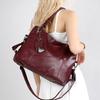 Women's bag  new large-capacity handbag fringed soft big bag fashionable oblique span bag shoulder bag