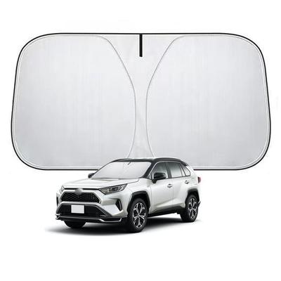 Windshield Sunshade for Toyota RAV4 2019 High Heat UV Light and Insulation Foldable and Includes Storage Bag (50 Series) MXAA5#/AXAH5# (April -