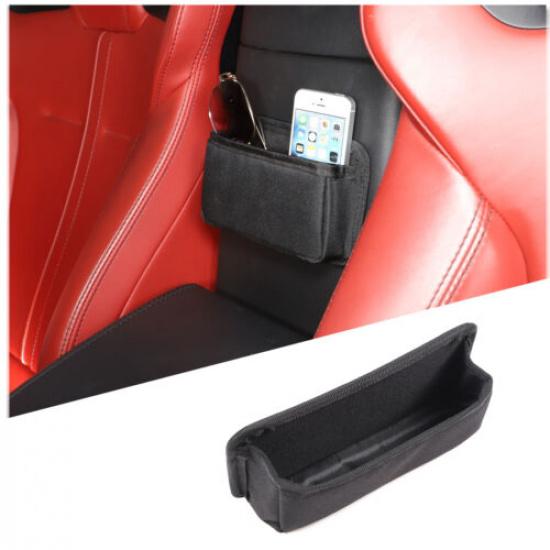 Car Central Gear Shift Side Storage Bag Cover Trim For Jaguar F-TYPE 2013-24