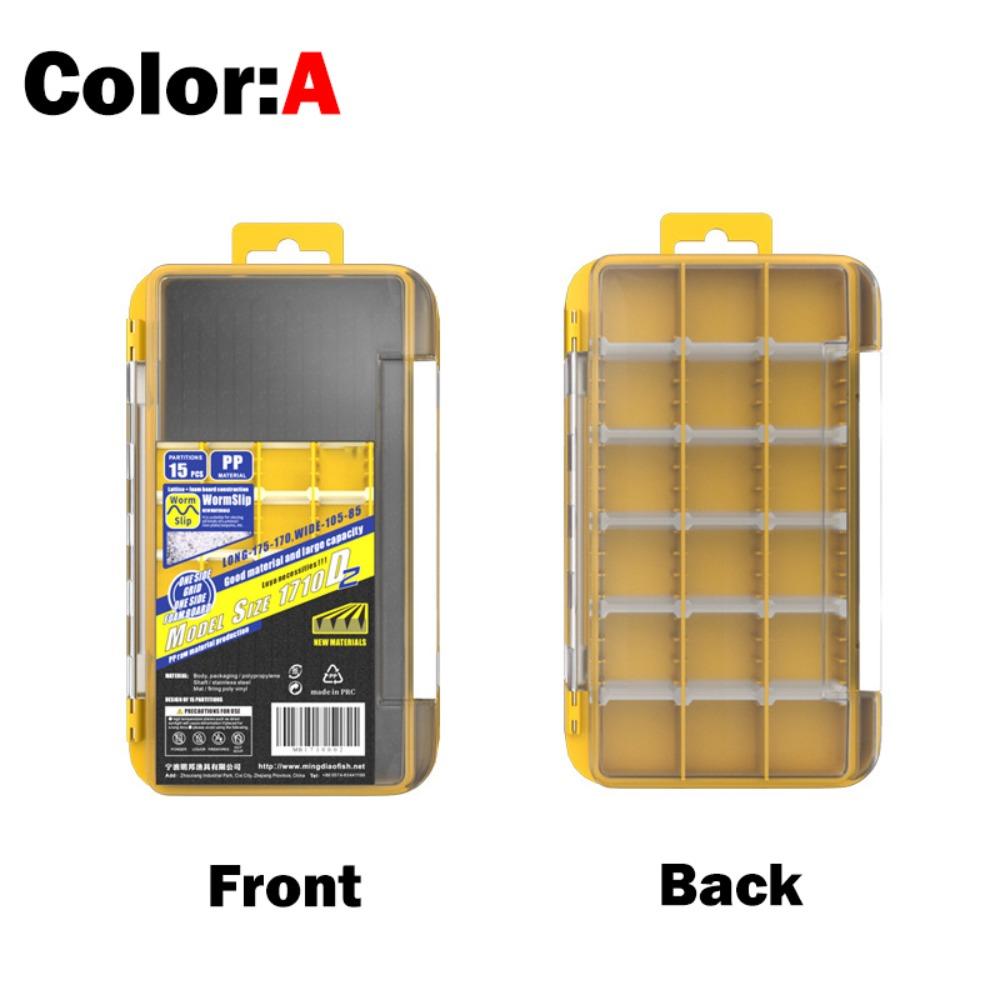 Storage Case Fishing Lure Jig Head Box Lures Storage Case Sponge Accessory Box Bait Storage Box