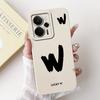 For Readme 14 5G Case RMX5075 Cute Lucky Letters Cover Soft TPU Phone Case For Realme 14X 14 Realme14 T 14T 5G Back Cover Fundas