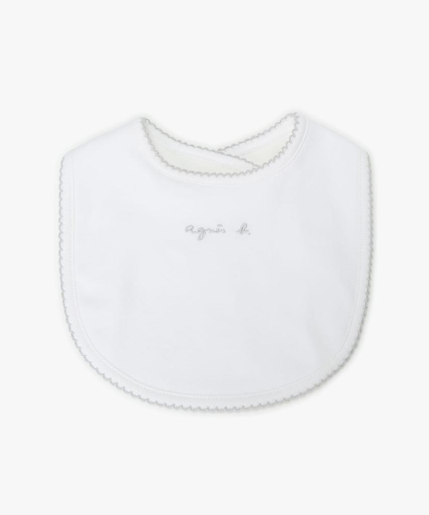 Baby Bib GX02 L BAVOIR Free Gray [Agnès B]