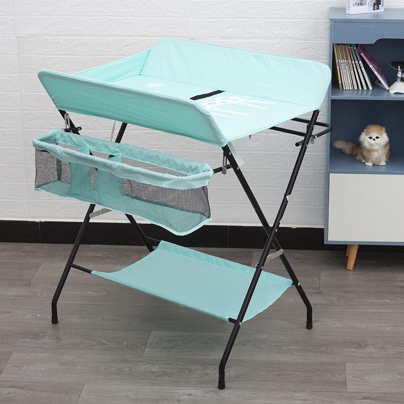 Multi-Functional Baby Crib with Changing Table and Newborn Care Station