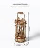 Handcrafted Wooden Lantern Puzzle Toy - 3D Educational Ornament for Kids