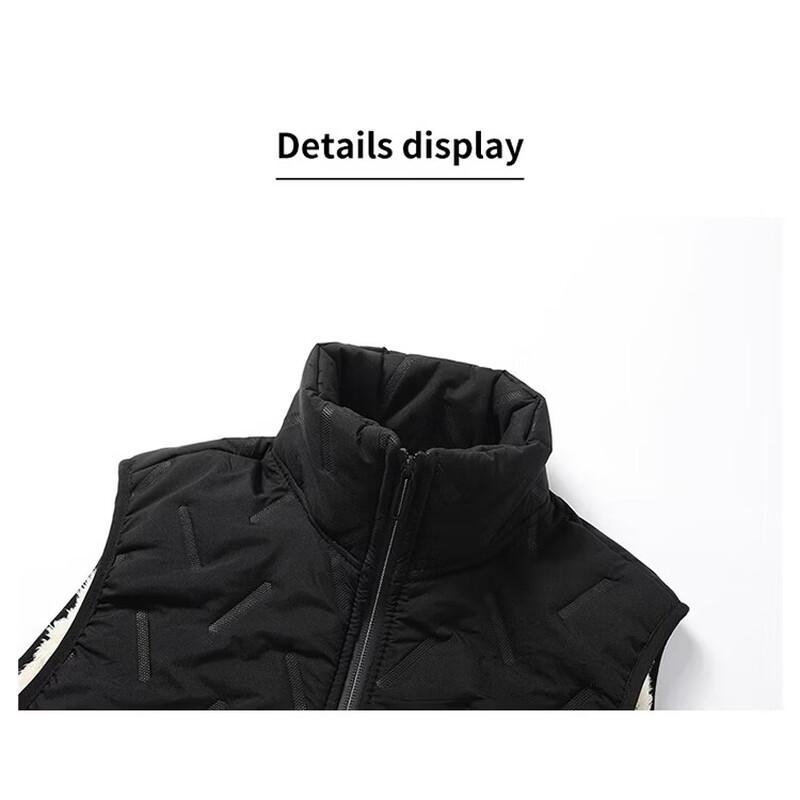 TUCANO Men's Lambswool Fleece Stand Collar Vest