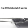 Pack of 10 Metal Elastics Band Threading Tool Sewing Craft Accessories